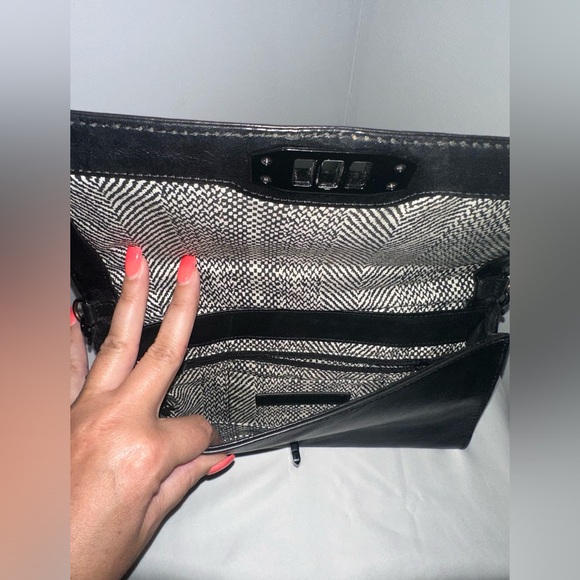 Rebecca Minkoff black clutch/crossbody! - Picture 6 of 7